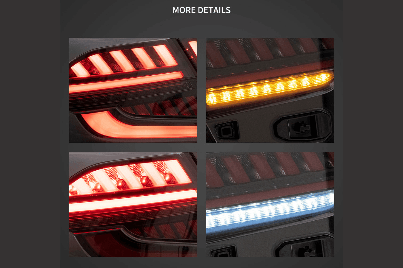 Honda Accord 10th Gen (CV1/CV2/CV3) Pre-Facelift LED Tail Lights (2018-2021)