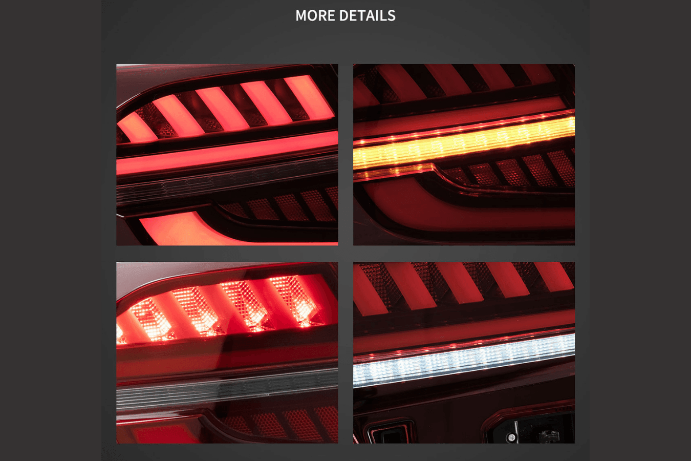 Honda Accord 10th Gen (CV1/CV2/CV3) Pre-Facelift LED Tail Lights (2018-2021)