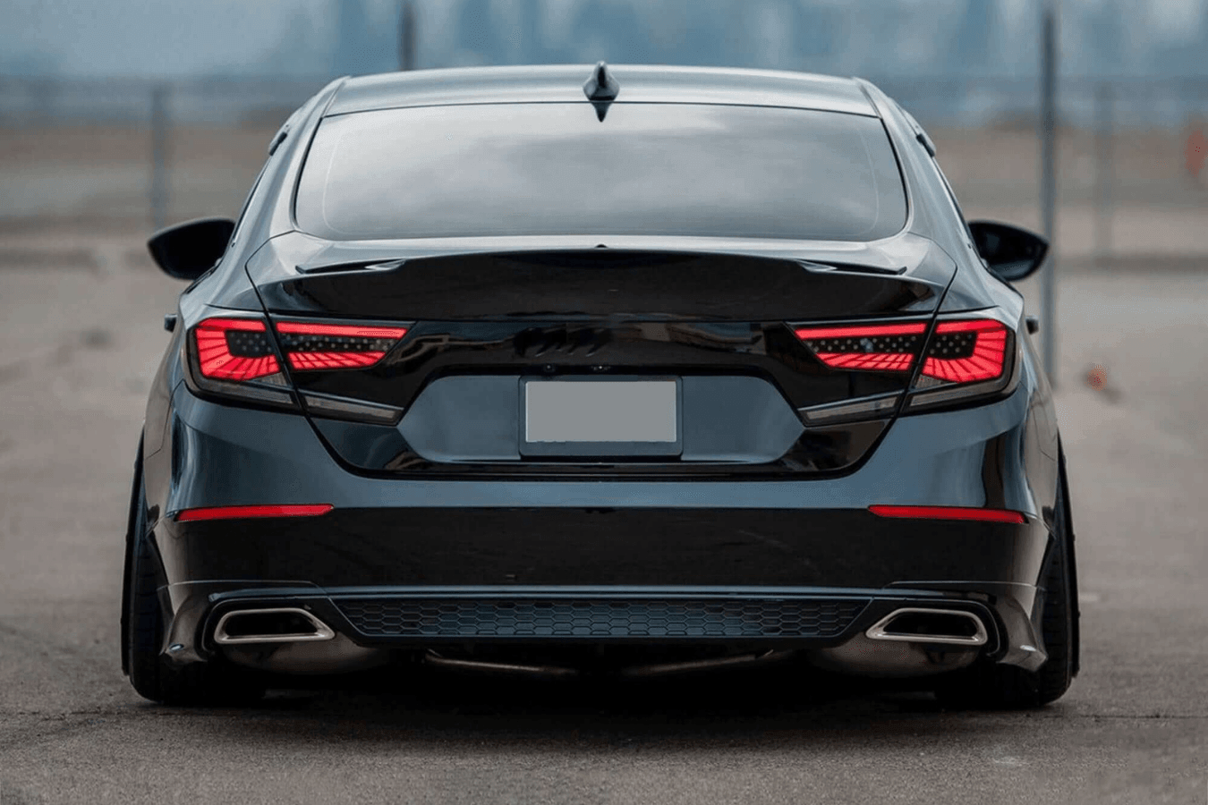 Honda Accord 10th Gen Smoked Dynamic LED Tail Lights (2018-2022)