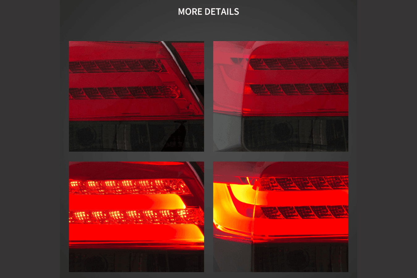 Honda Accord 8th Gen LED Tail Lights (2008-2012)
