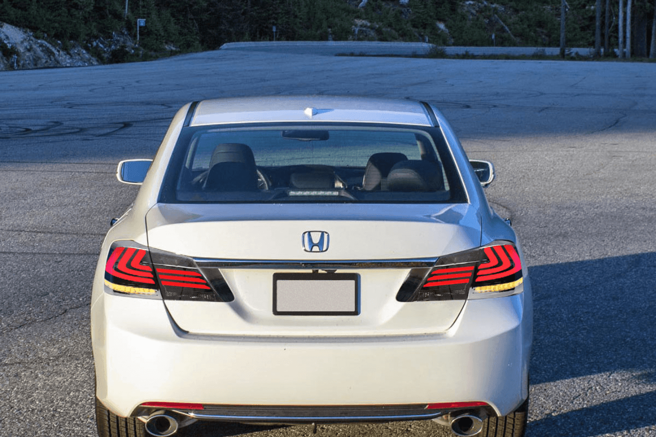 Honda Accord 9th Gen -Red,Red Smoked, Full Smoke- LED Tail Lights Upgrade (2013-2015)
