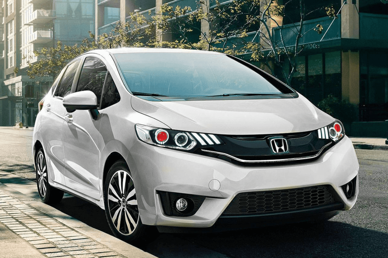 Honda Fit/Jazz 3rd Gen(GK/GH/GP) Black Demon Eyes Dual Beam Projector [Mustang Style] Headlights (2015 - 2020)