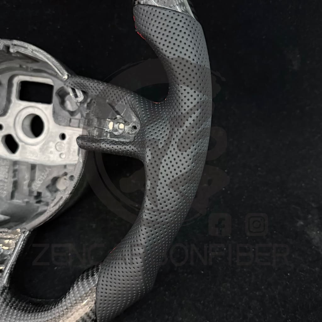 IN STOCK - 2012-2016 Audi B8.5/8V A3/A4/A5 Carbon Fiber Steering Wheel(NO Paddle Shifters)