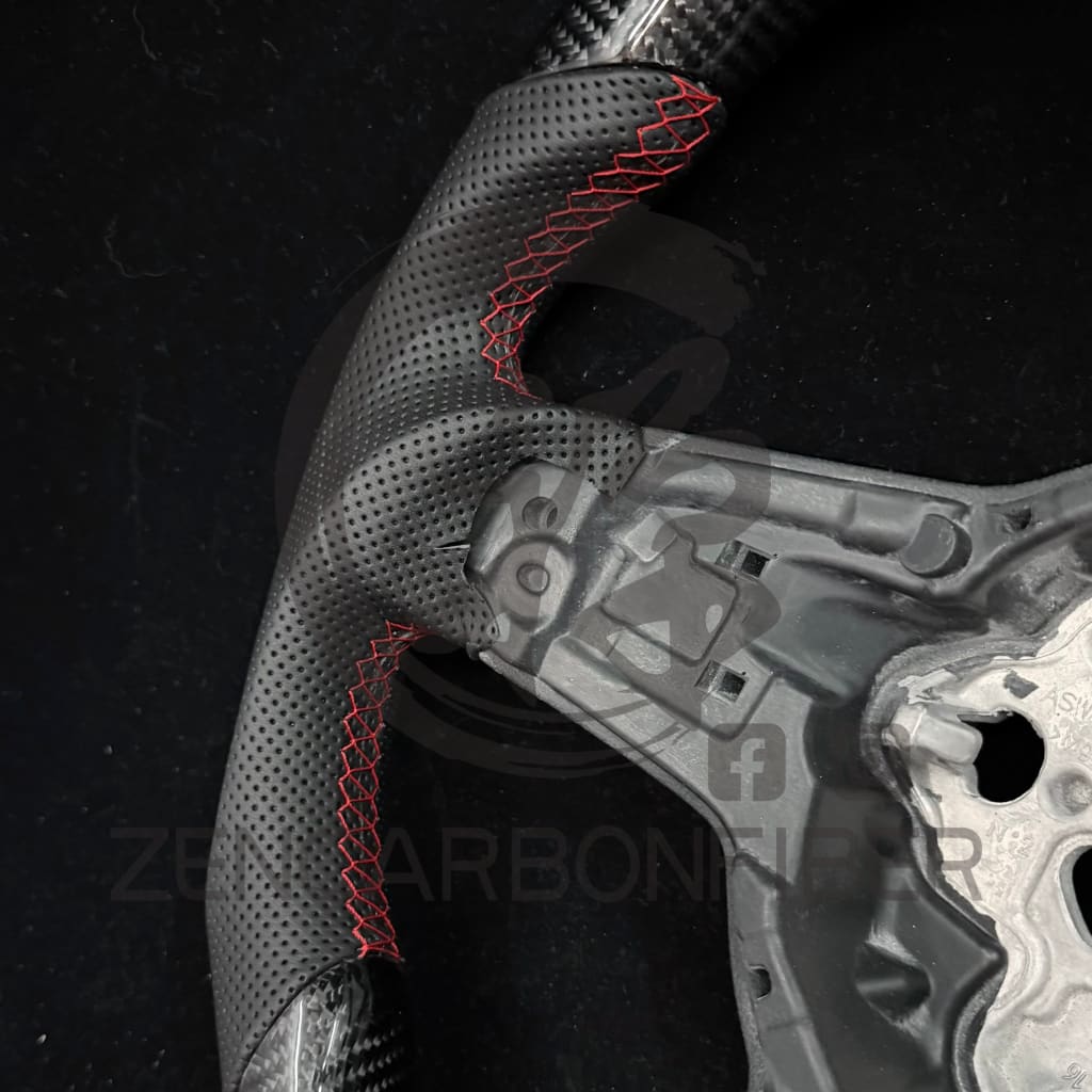IN STOCK - 2015-2021 Volkswagen/VW Golf MK7 GTI/R/Jetta GLI DSG Carbon Fiber Steering Wheel