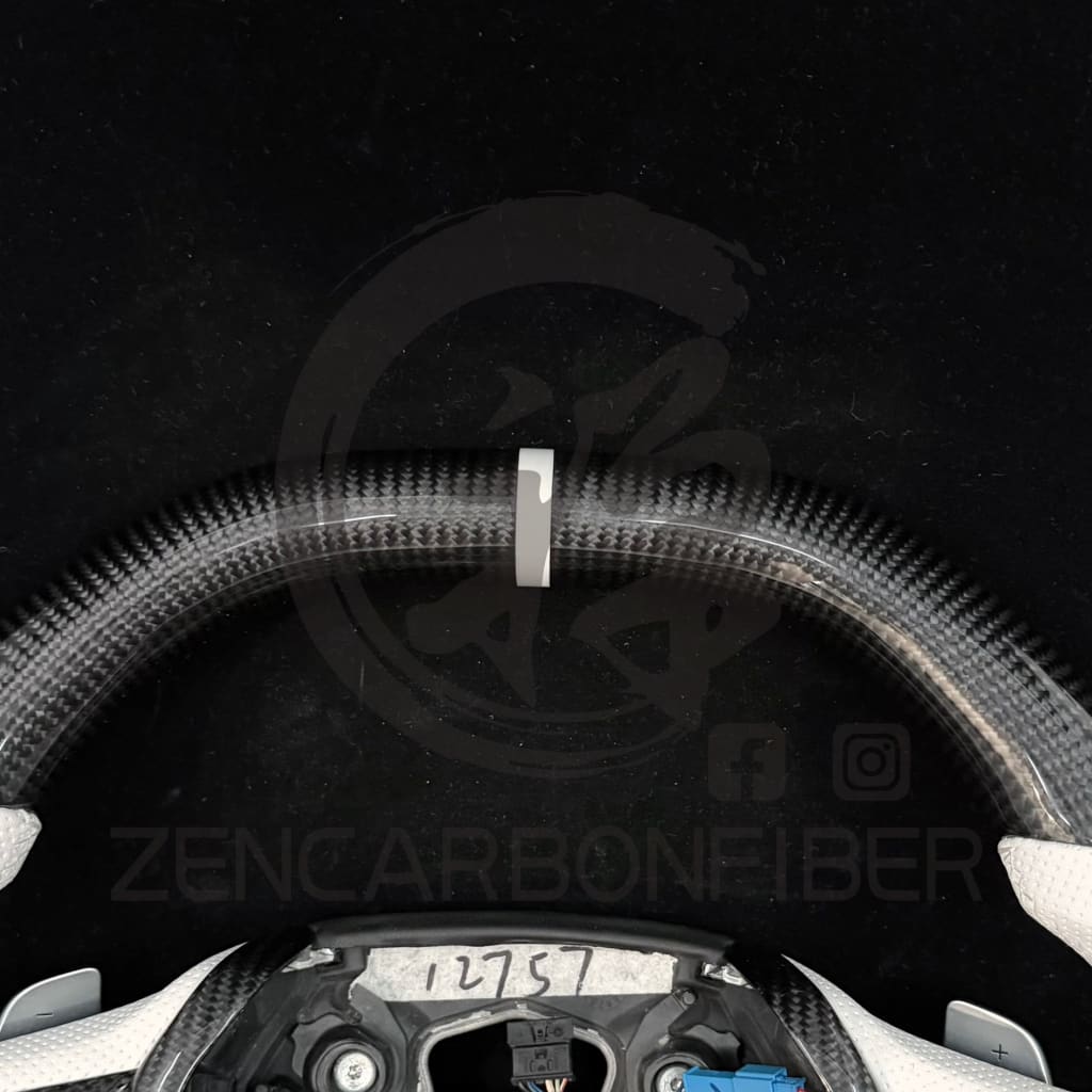 IN STOCK - 2019-2024 BMW G2X 3/4-series Non-M-Sport Carbon Fiber Steering Wheel