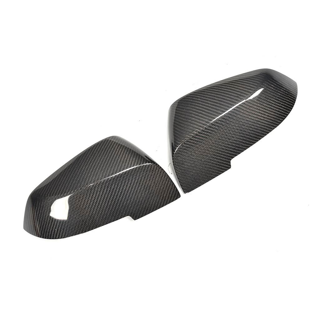 Full Replacement Carbon Fiber Mirror Covers for BMW F10 F11 F18 5 Series (2014–2016) Performance Style