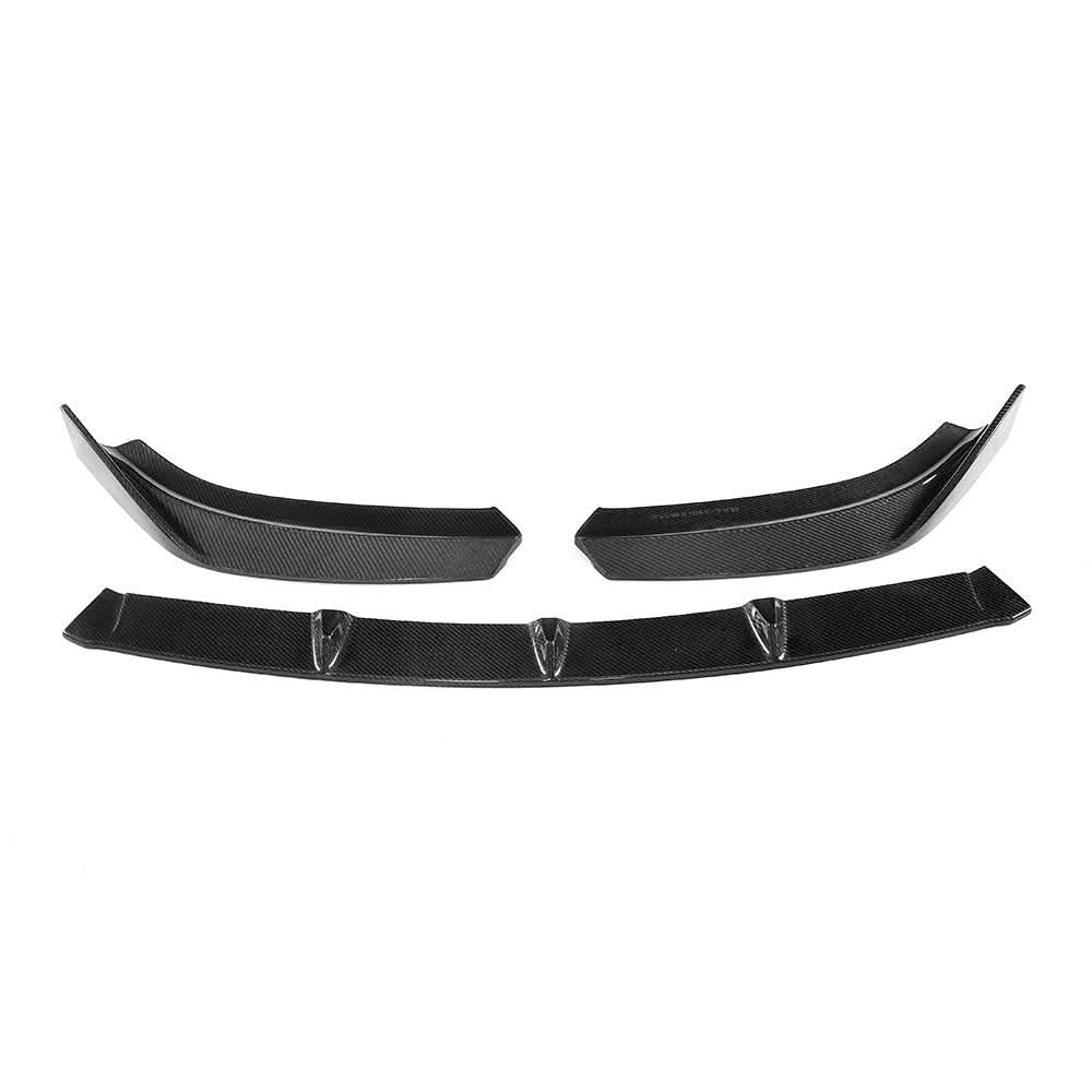 Carbon Fiber Facelift Front Splitter Set – Audi S3 / A3 S-Line 8V Sedan (2017-2019)
