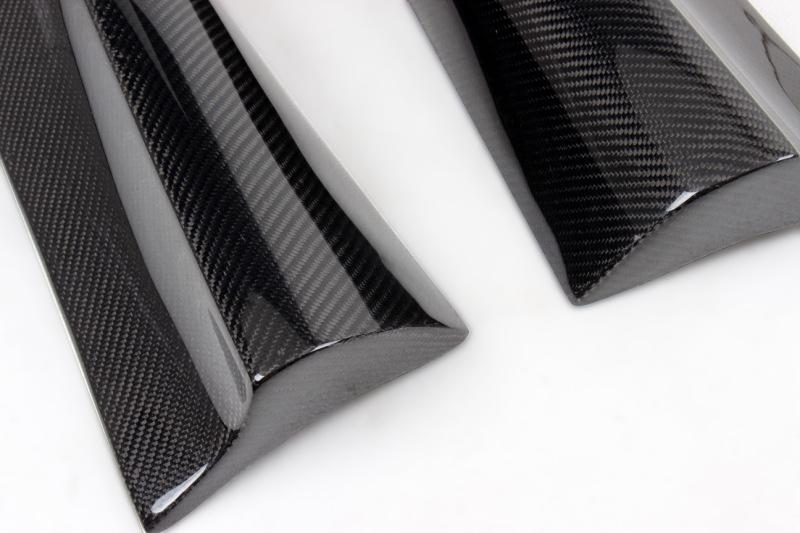 Audi A4 B8 Carbon Fiber Rear Bumper Apron 2013 - 2015