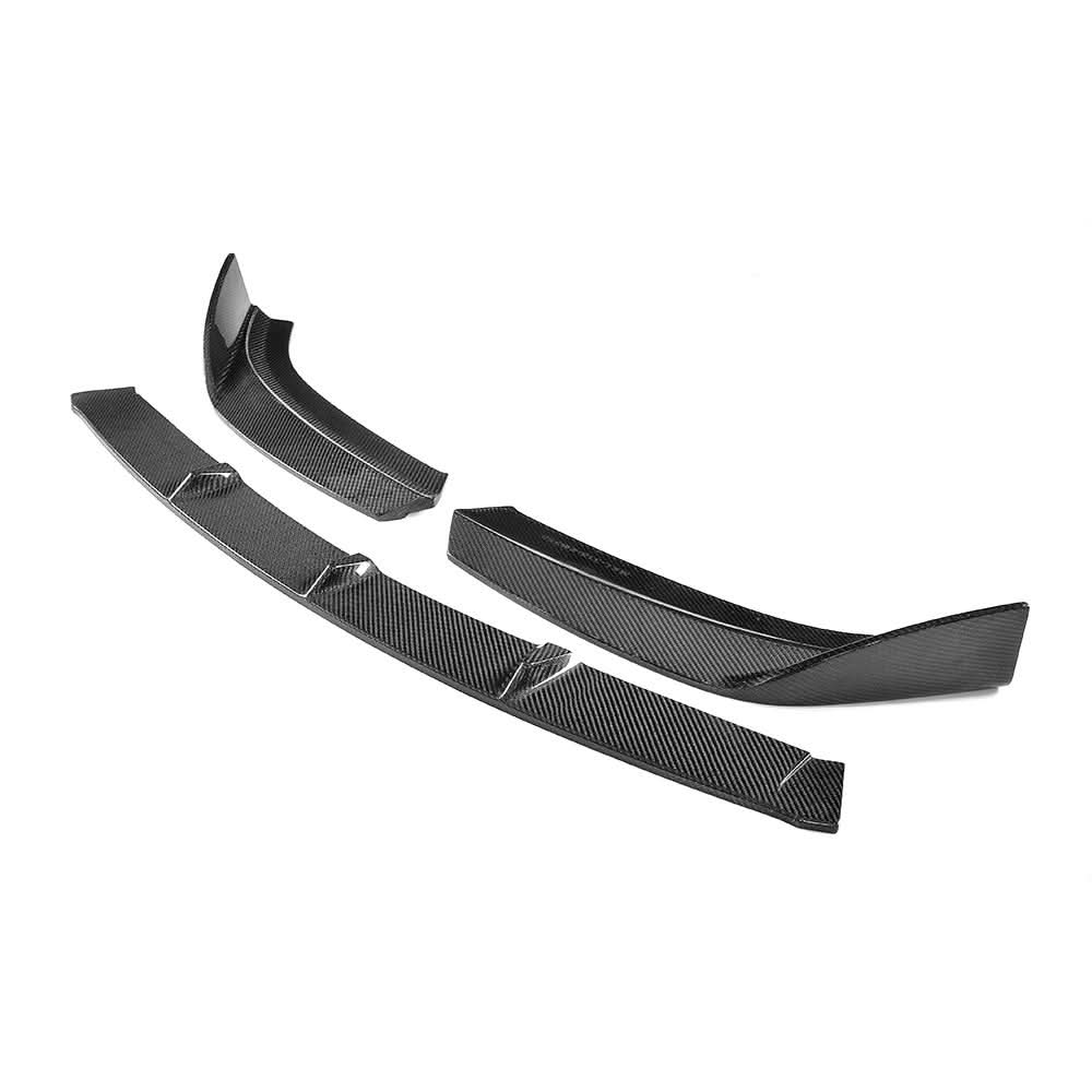 Carbon Fiber Facelift Front Splitter Set – Audi S3 / A3 S-Line 8V Sedan (2017-2019)
