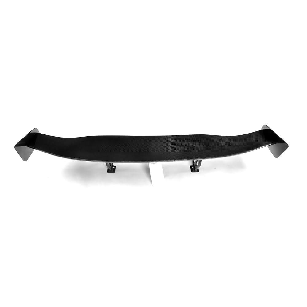 Universal 57-Inch Carbon Fiber GT Wing Spoiler – Adjustable Rear Trunk Mount