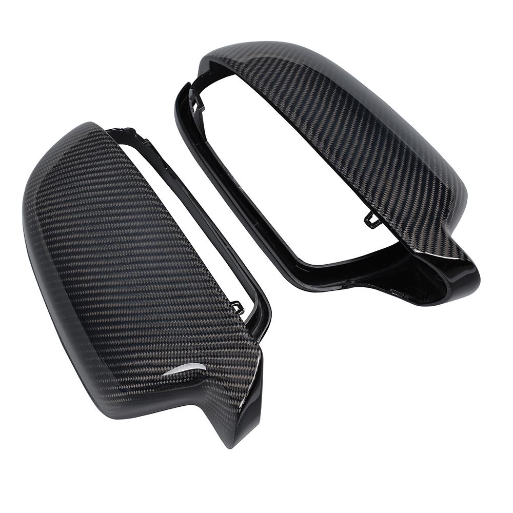 Audi A5 / S5 / RS5 Carbon Fiber Door Mirror Cap Housings 2008 - 2014
