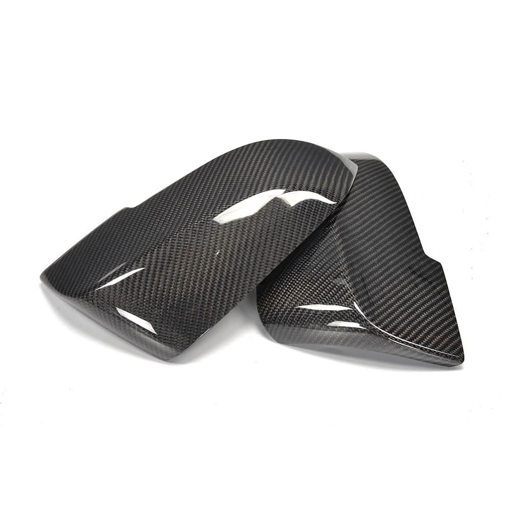 Full Replacement Carbon Fiber Mirror Covers for BMW F10 F11 F18 5 Series (2014–2016) Performance Style