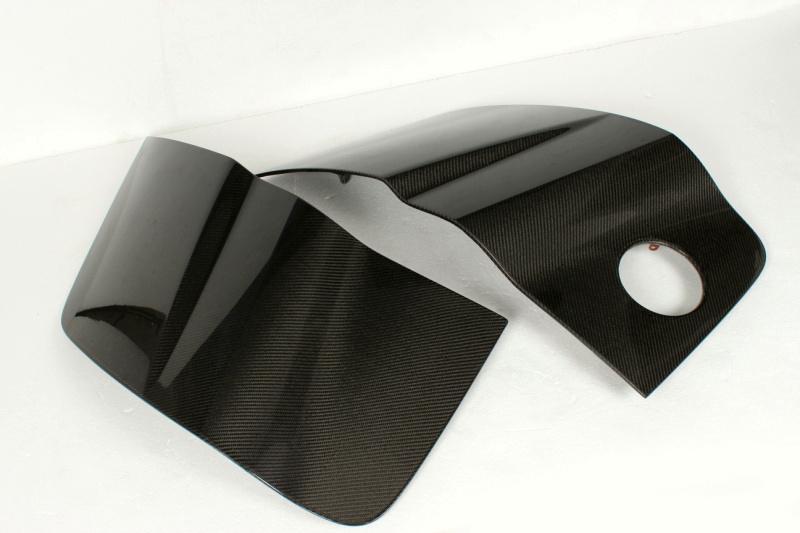Audi R8 V8 / V10 Coupe Carbon Fiber Door Side Panel Blades 2008 - 2015