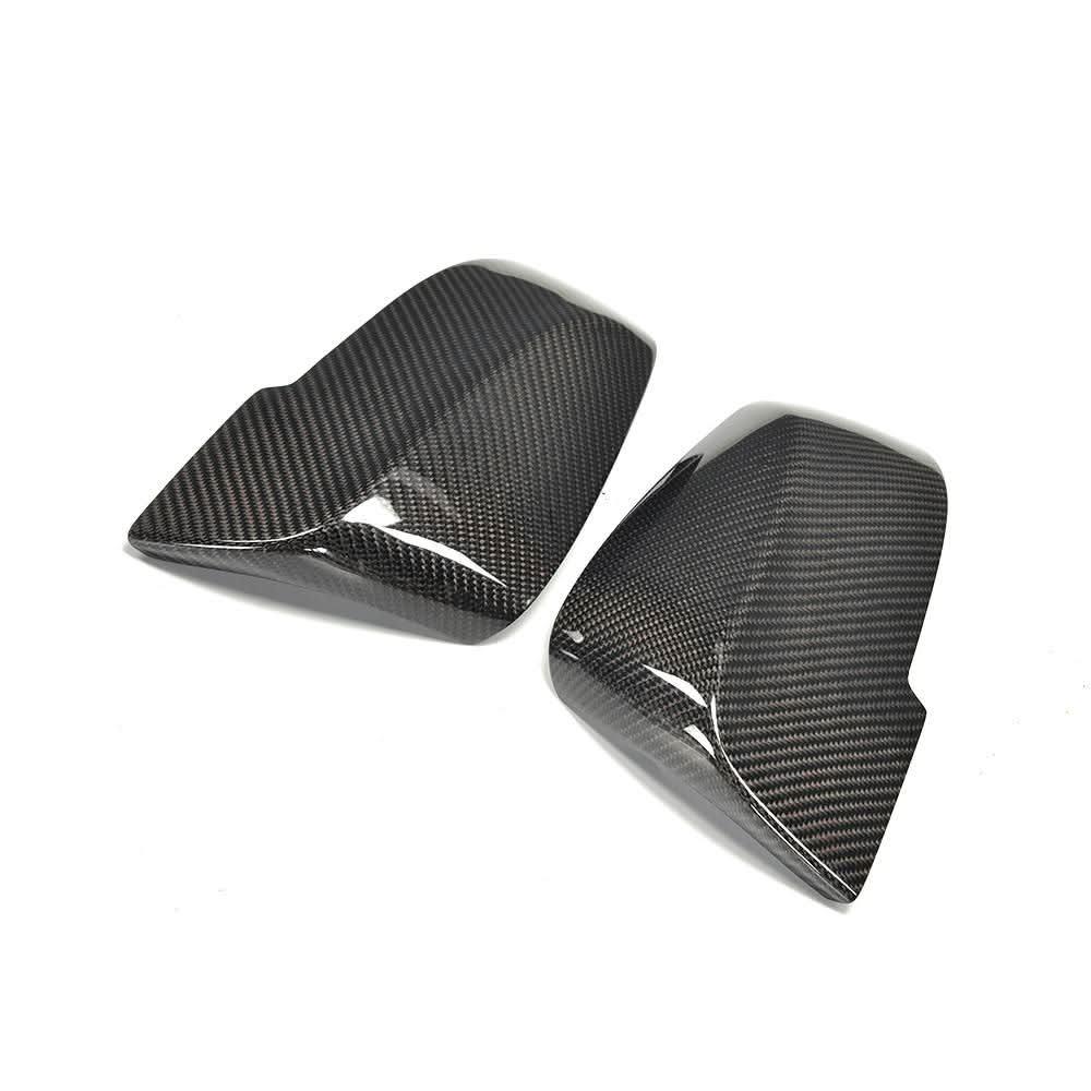 Full Replacement Carbon Fiber Mirror Covers for BMW F10 F11 F18 5 Series (2014–2016) Performance Style