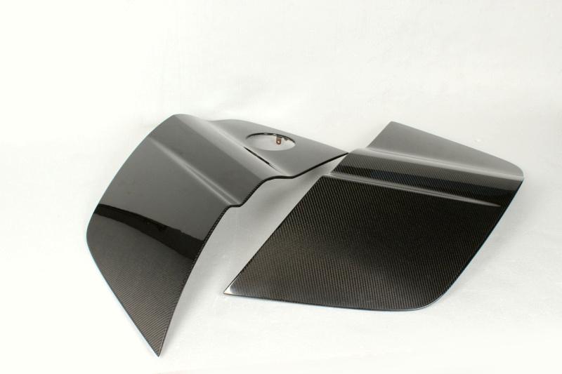 Audi R8 V8 / V10 Coupe Carbon Fiber Door Side Panel Blades 2008 - 2015