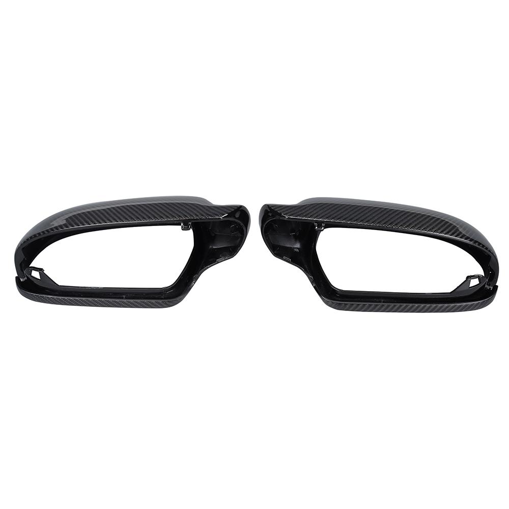 Audi A5 / S5 / RS5 Carbon Fiber Door Mirror Cap Housings 2008 - 2014