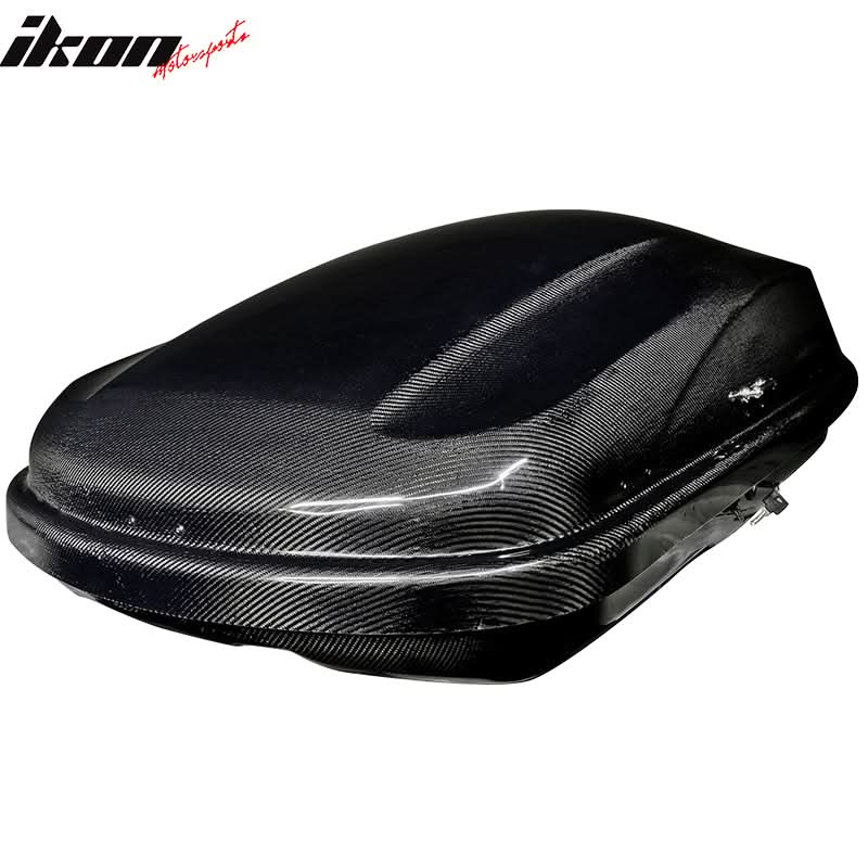 Key Lock Car Cargo Roof Box Luggage Roof Carrier 57*29*16 Carbon Fiber