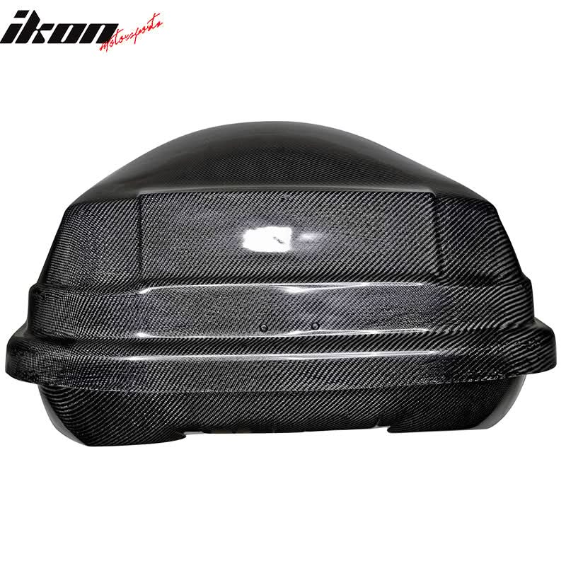 Key Lock Car Cargo Roof Box Luggage Roof Carrier 57*29*16 Carbon Fiber