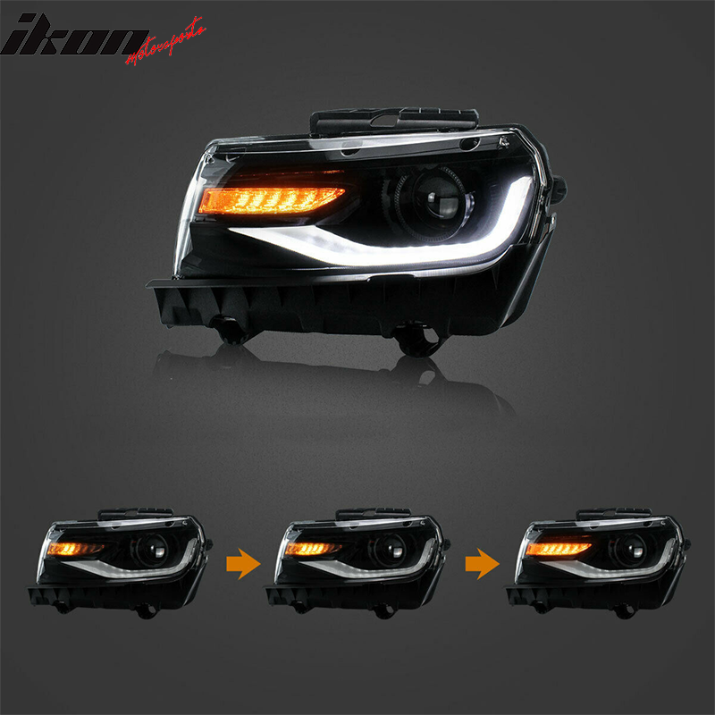 2014-2015 Chevy Camaro 1LE Style Front Bumper Cover w/ Headlights