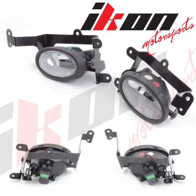 6000K Hid Fits Honda Civic 06-08 Coupe Clear Lens Fog Lights Kit RH LH