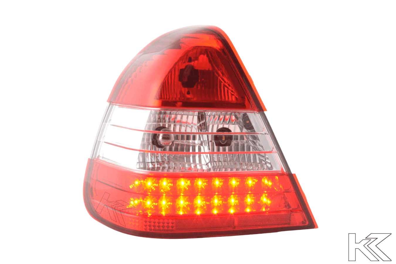 Mercedes Benz C-Class (202) Red LED Taillights Set (1996-2000)