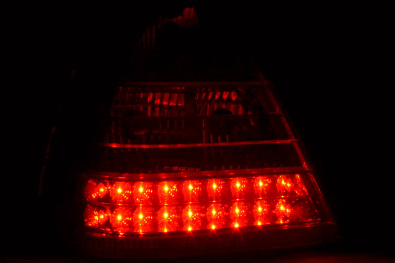 Mercedes Benz C-Class (202) Red LED Taillights Set (1996-2000)