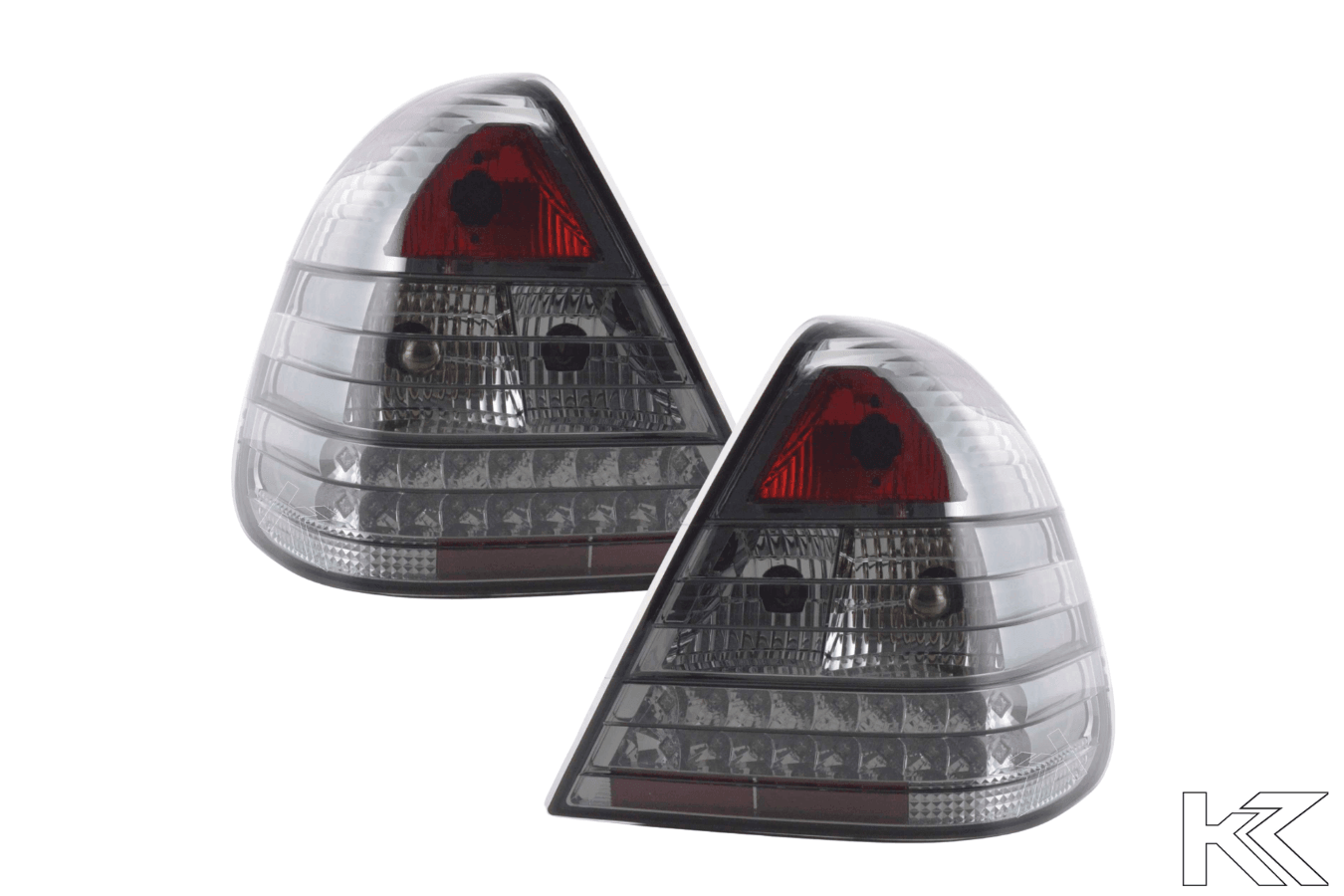 Mercedes Benz C-Class (202) Smoke LED Taillights Set (1996-2000)