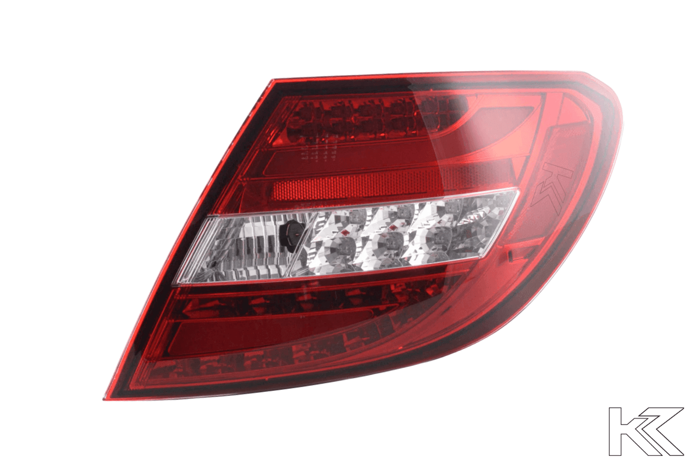Mercedes Benz C-Class (204) Red LED Taillights Set (2007-2011)