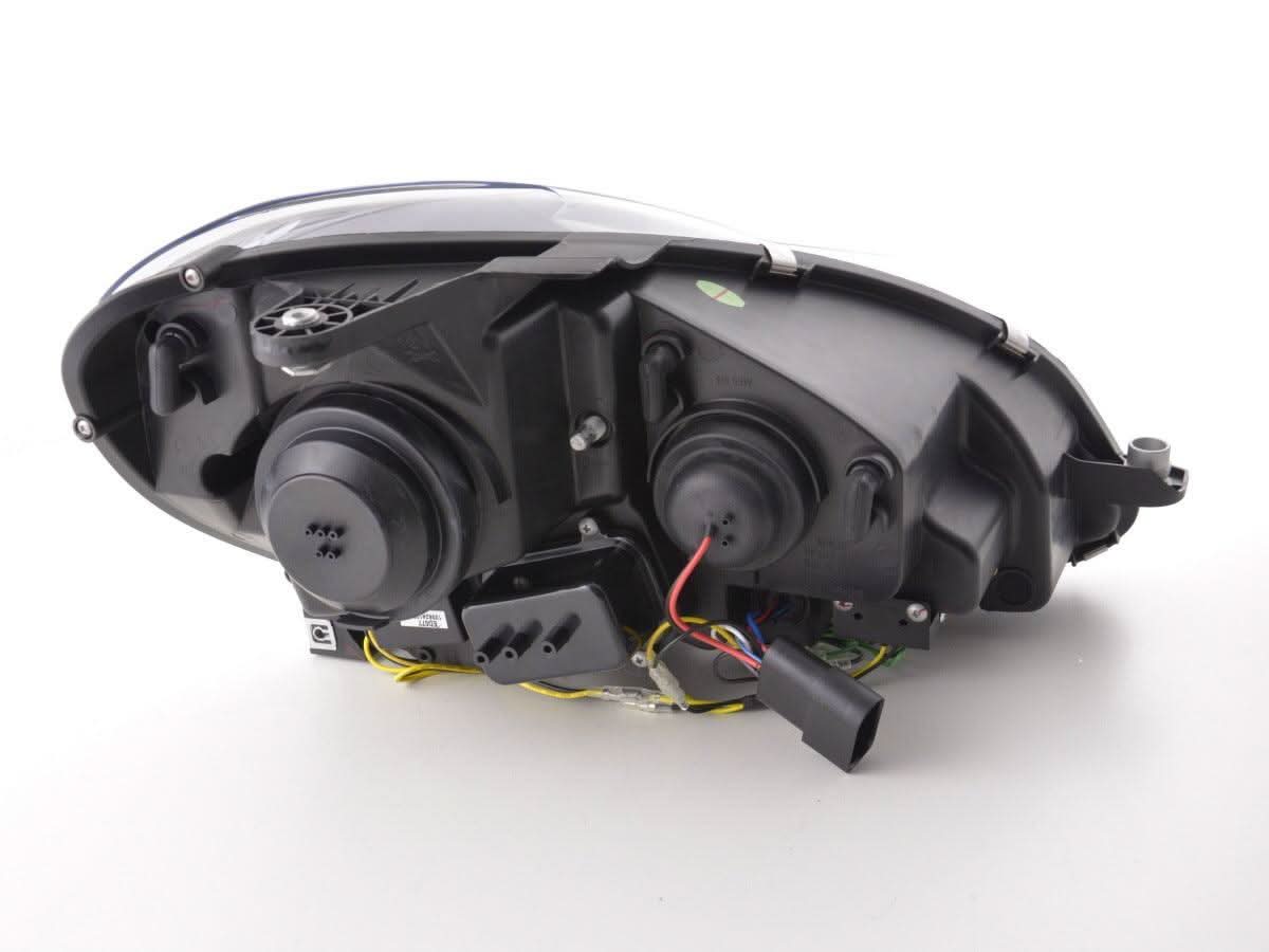 Mercedes-Benz C-Class W204 Black LED Headlights (2011-2014)