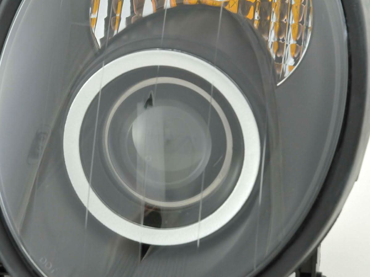 Mercedes Benz CLK (208) Black Headlight Set  (1998-2002)