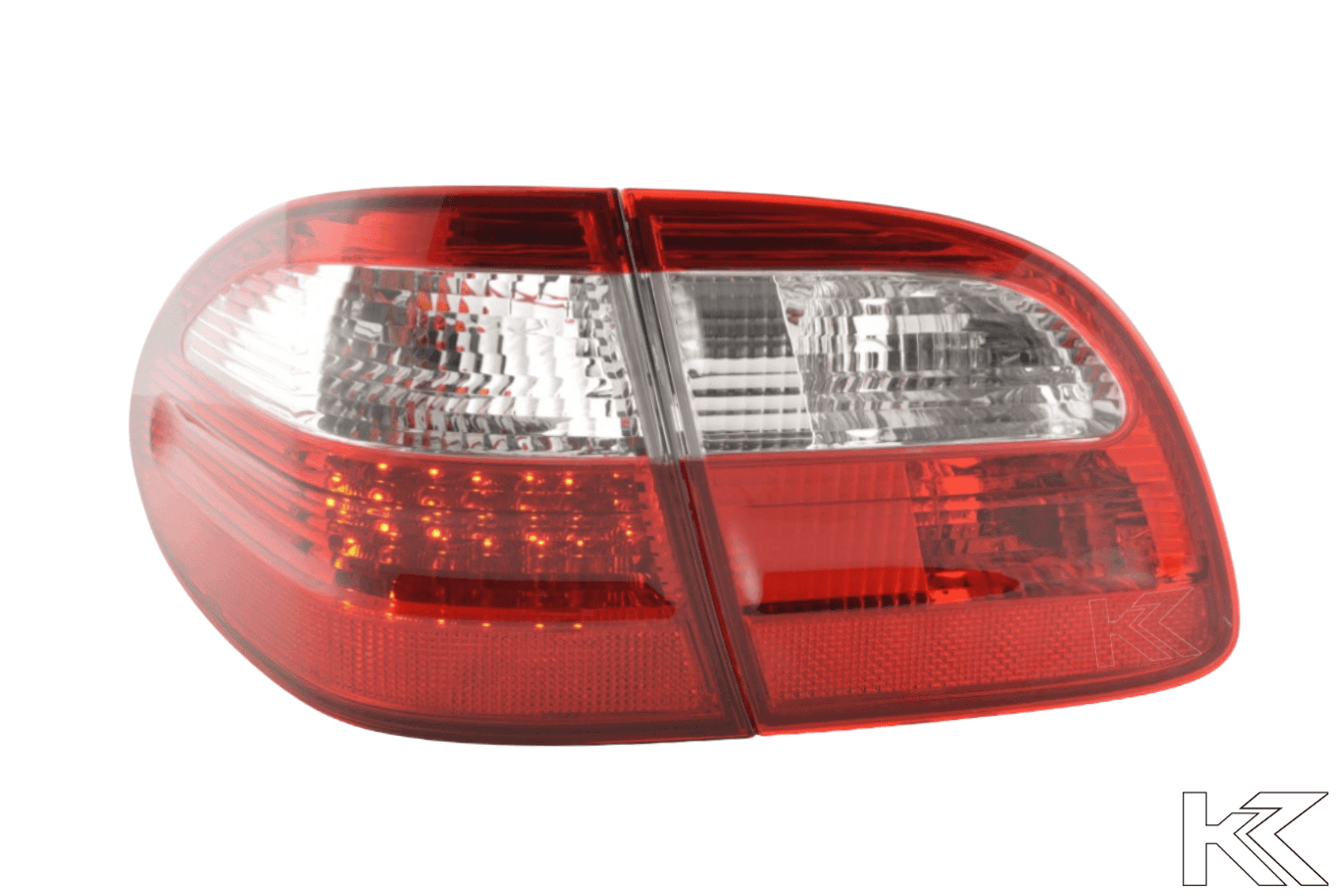 Mercedes Benz E-Class (210) Kombi Red LED Taillights Set (1999-2003)