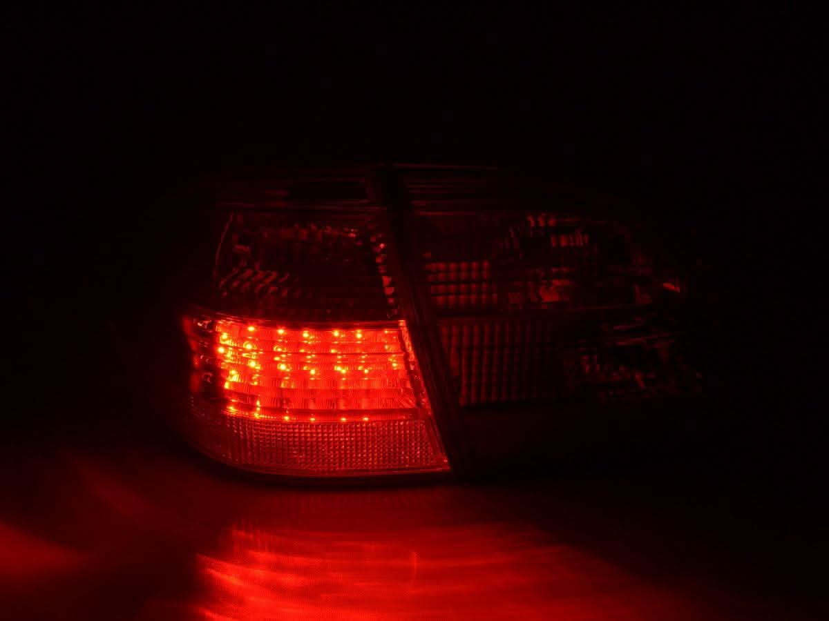 Mercedes Benz E-Class (210) Kombi Red LED Taillights Set (1999-2003)