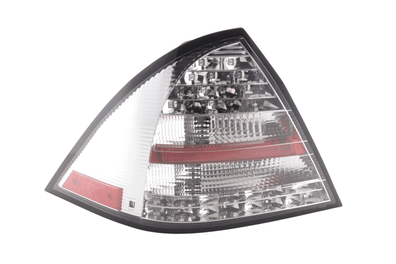 Mercedes W203 Chrome Clear LED Tail Lights (2005-2007)