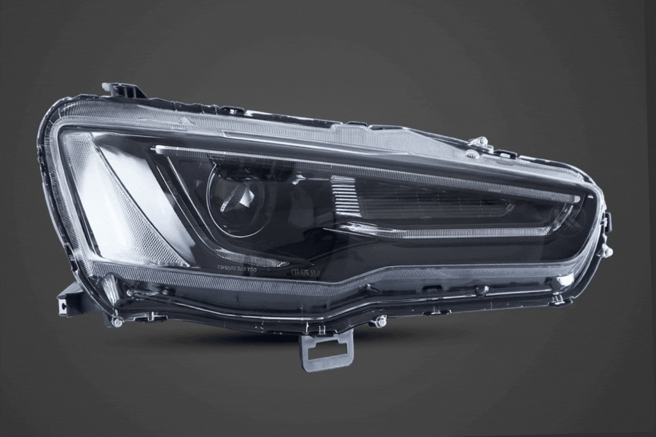 Mitsubishi Lancer Evo X GSR 10th Gen (CZ4A) Demon Eyes Dual Beam Projector Headlights (2008-2017)