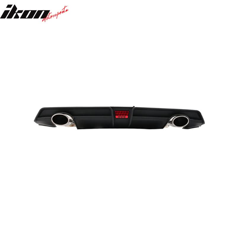 Fits 16-21 Civic 1.5L Catback Exhaust System & Rear Diffuser LED Light