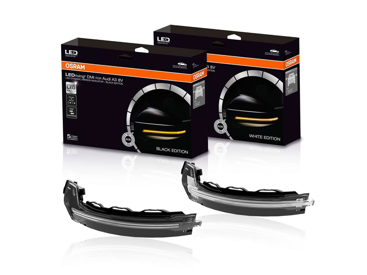 OSRAM LEDriving® Dynamic LED mirror indicators Audi A3 8V from 2013