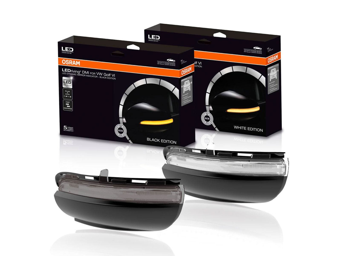 OSRAM LEDriving® dynamic LED mirror indicators VW Golf 6 Touran 1