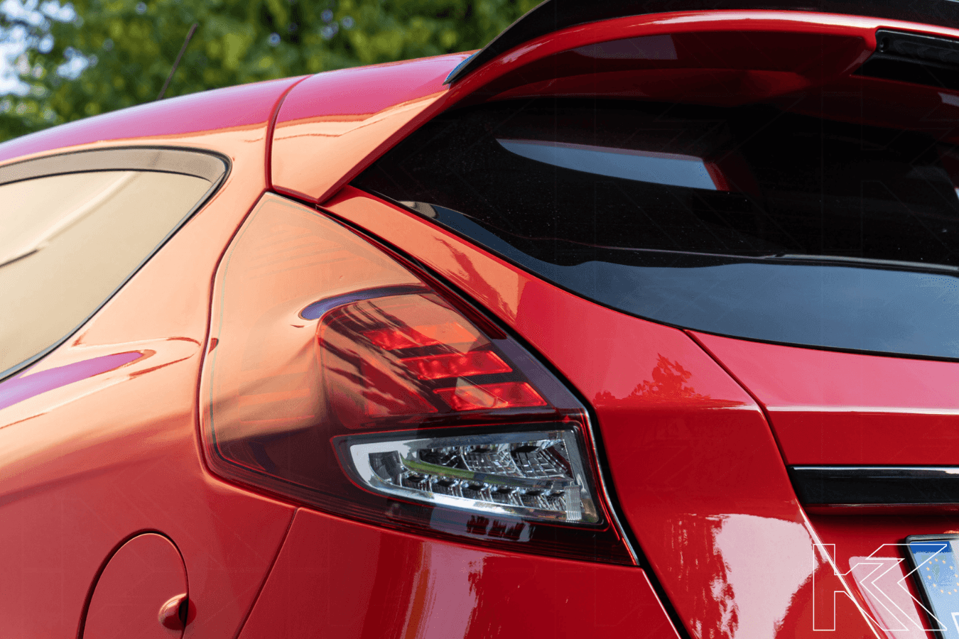 OSRAM LEDriving® Ford Fiesta MK7 Full LED taillights Black Edition