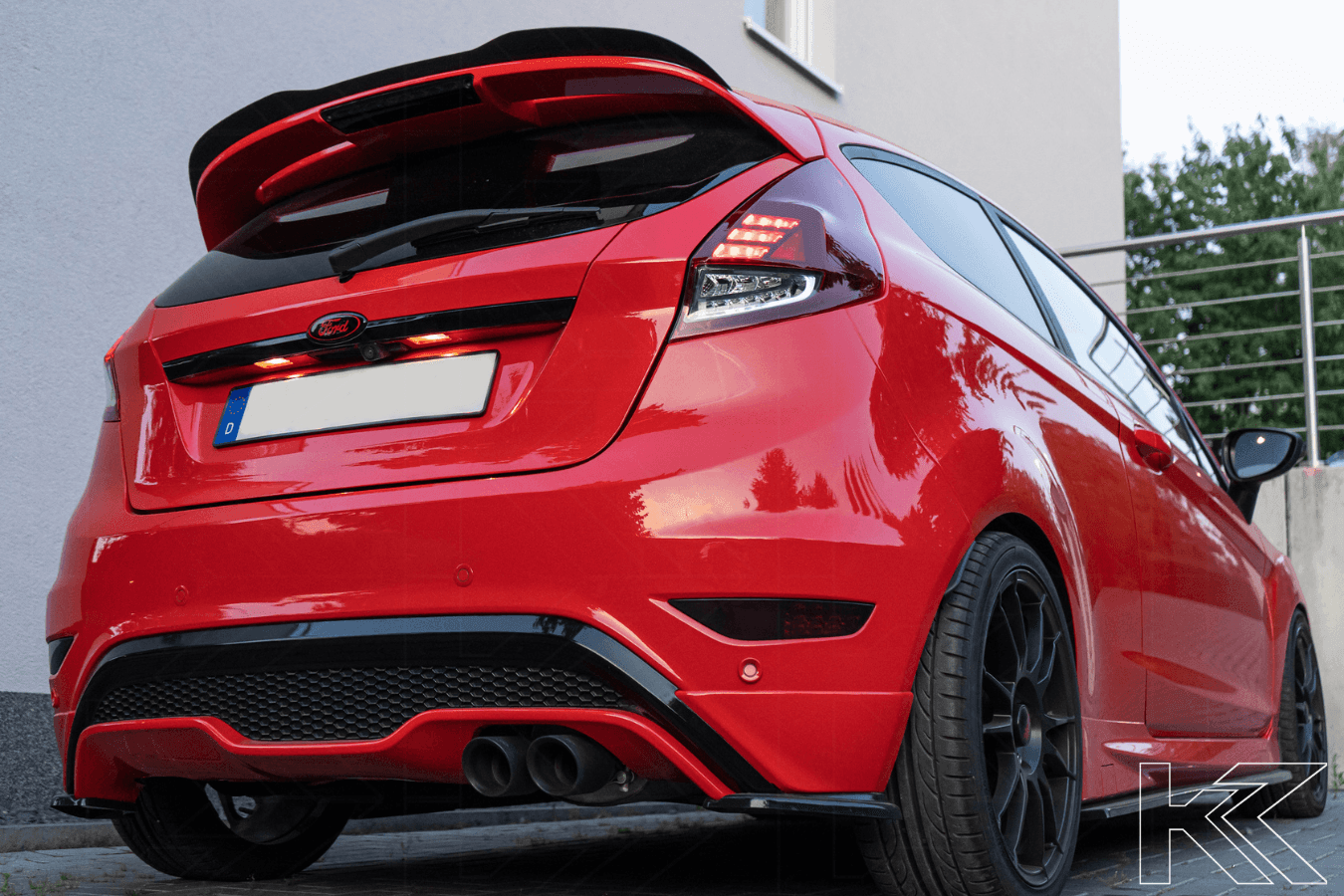 OSRAM LEDriving® Ford Fiesta MK7 Full LED taillights Black Edition