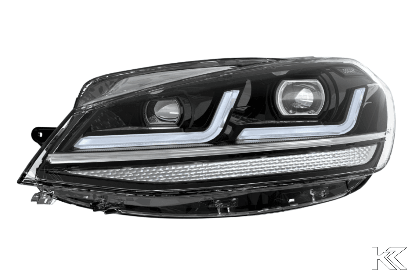 OSRAM LEDriving® Golf 7 VII Facelift 2017-2020 Full LED headlights BLACK