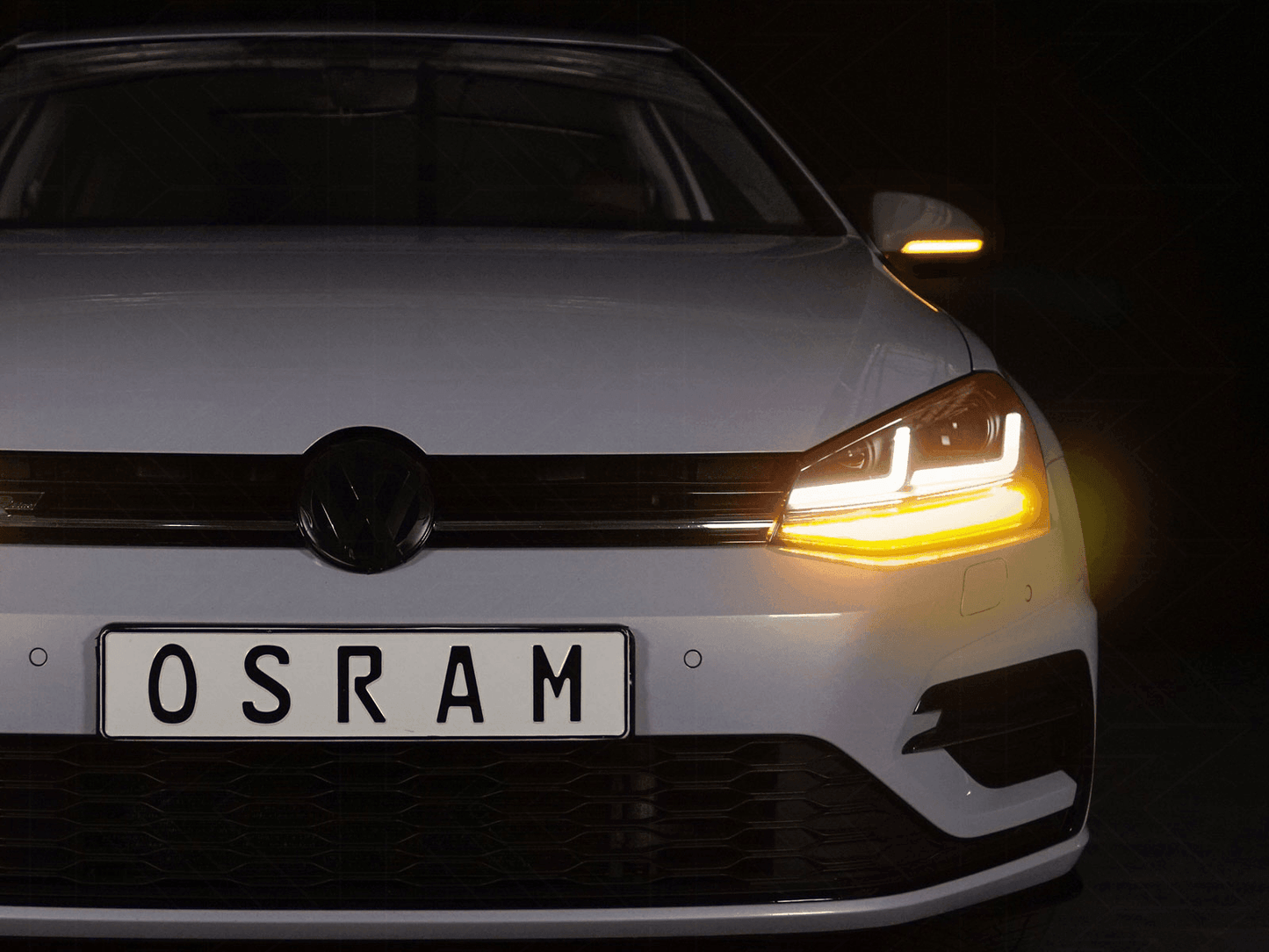 OSRAM LEDriving® Golf 7 VII Facelift 2017-2020 Full LED headlights BLACK