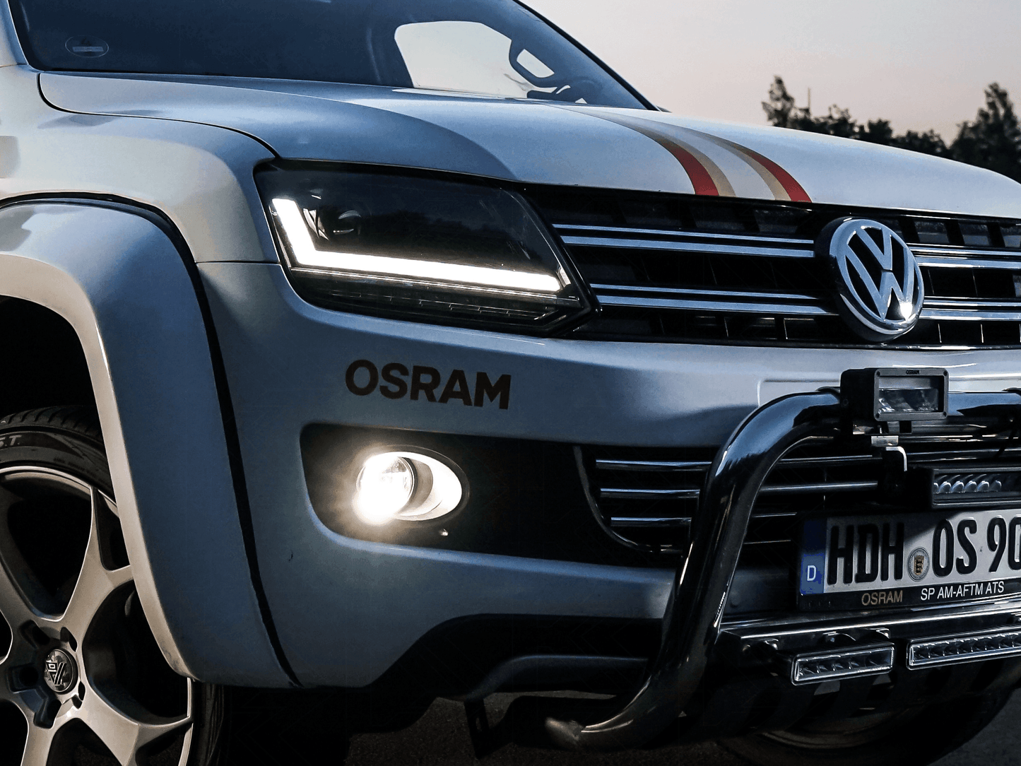 OSRAM LEDriving® VW Amarok Full LED Headlight Black Edition (Halogen Upgrade)