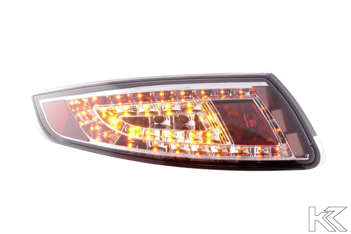 Porsche 911 (997) Chrome/Clear LED Tail Lights (2005-2009)