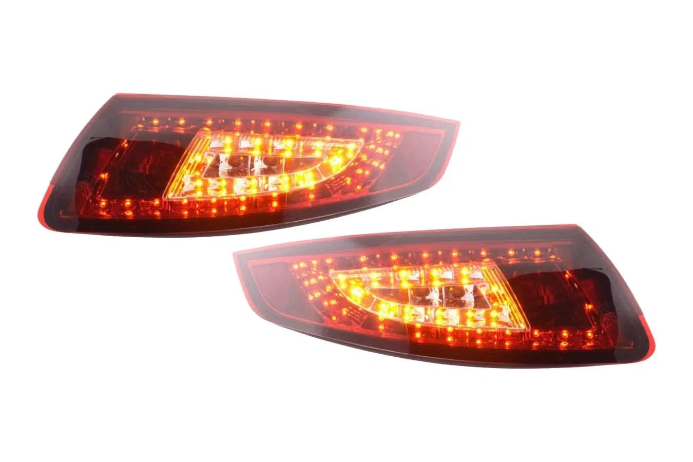 Porsche 911 (997) Red/Smoked LED Tail Lights (2005-2009)