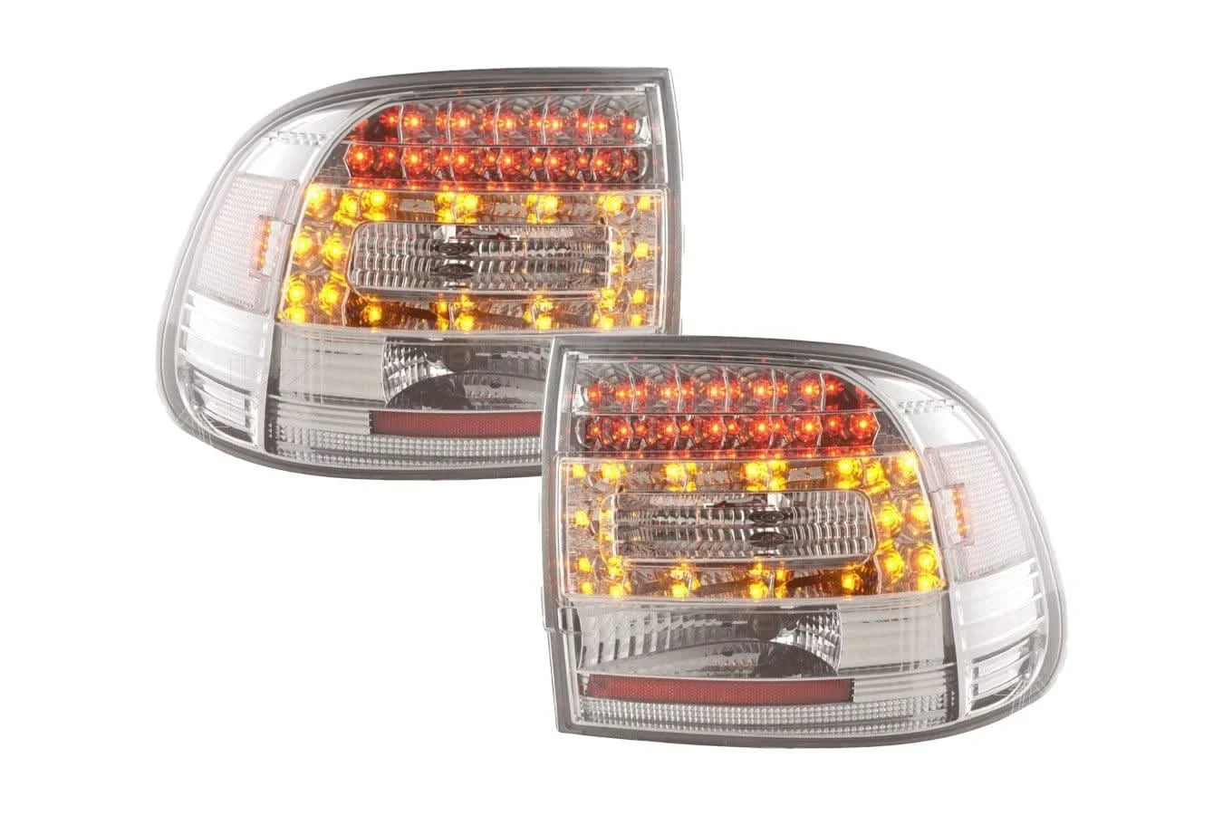 Porsche Cayenne (9PA) Chrome Clear LED Taillights(2002-2006)