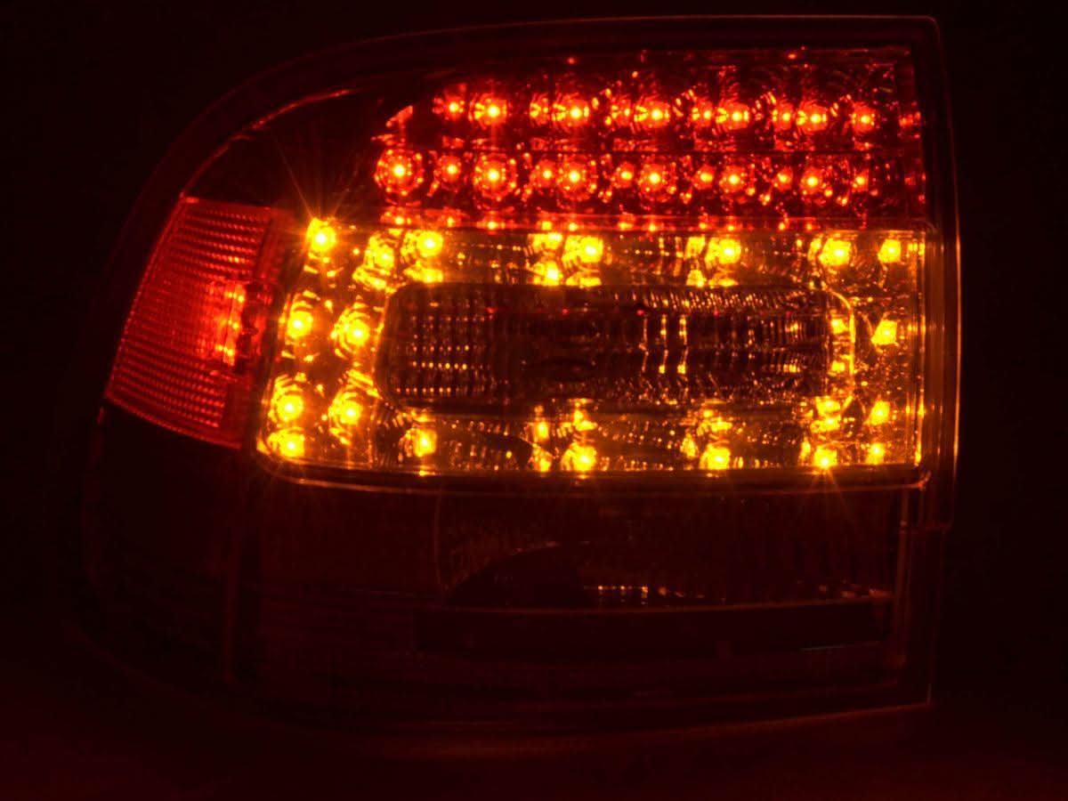 Porsche Cayenne (9PA) Chrome Clear LED Taillights(2002-2006)