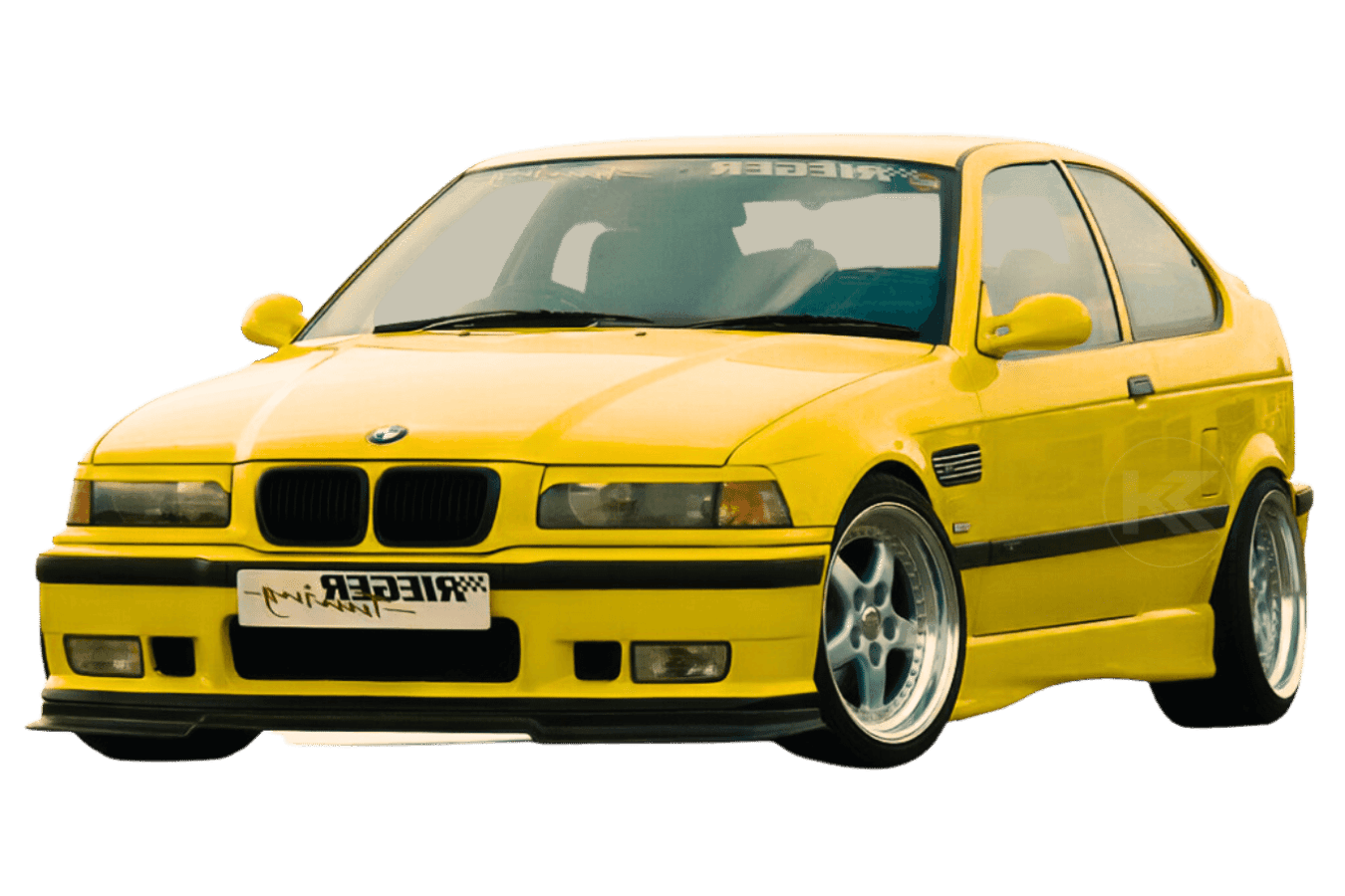 Rieger BMW E36 Compact Side Skirts V2