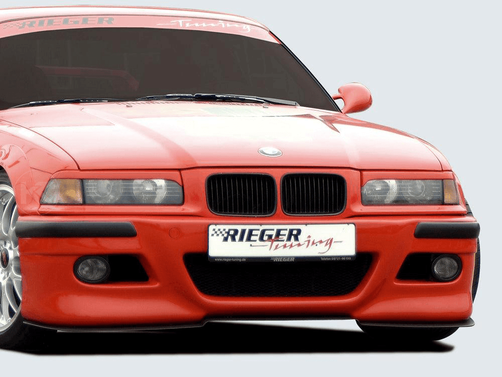 Rieger BMW E36 Front Bumper - E46 Style