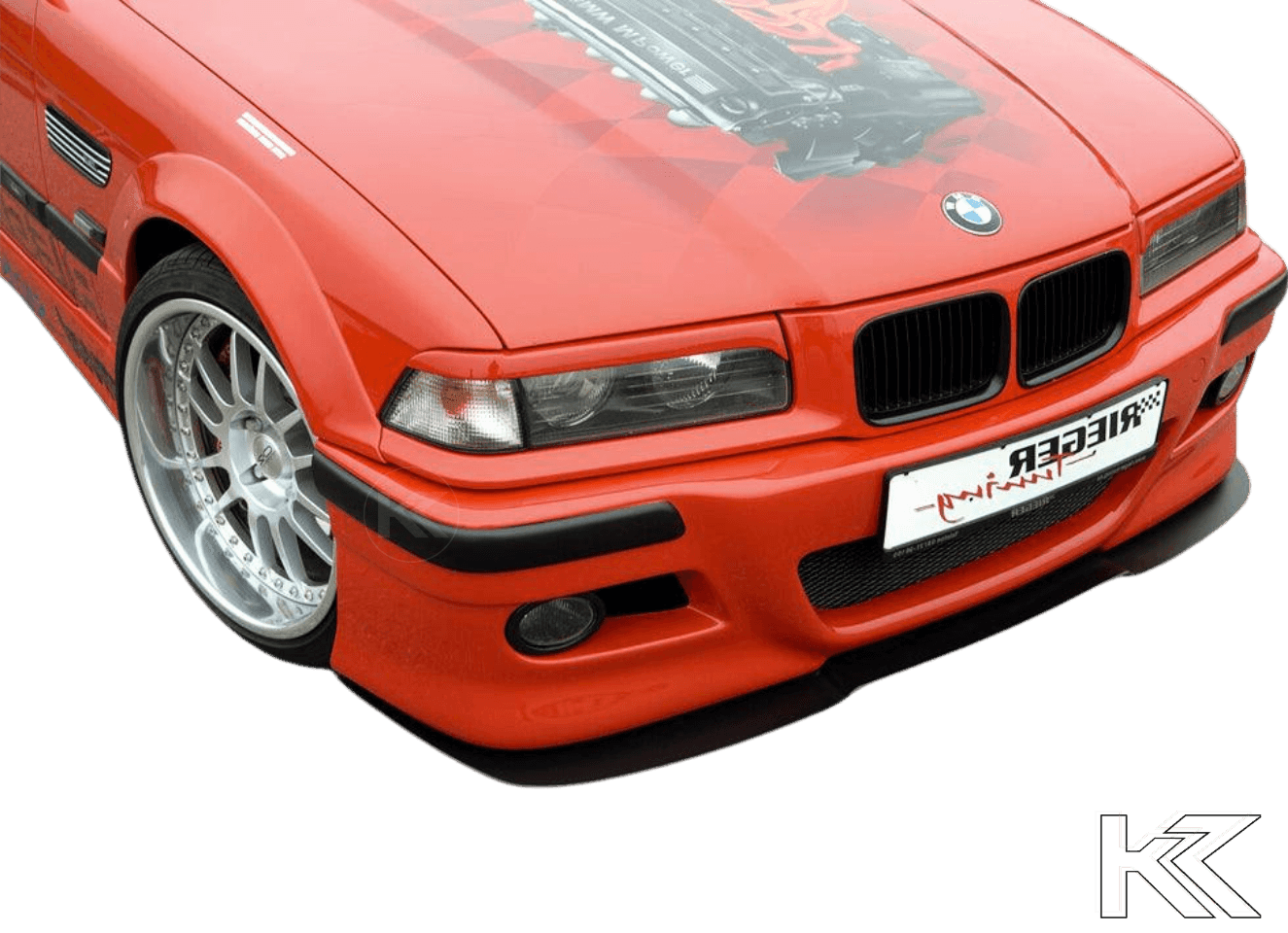 Rieger BMW E36 Front Splitter for Rieger Front Bumper 49019