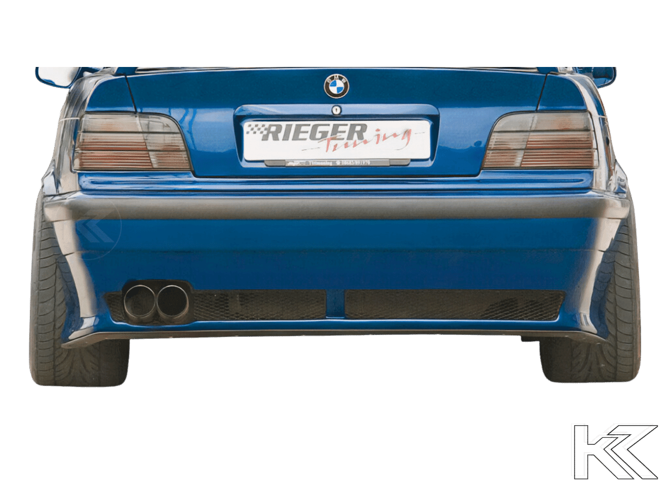 Rieger BMW E36 Vented Rear Bumper